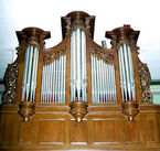 L'orgue de l'glise Sainte-Suzanne
